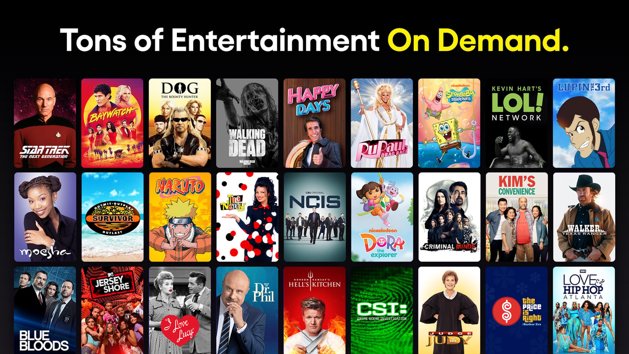 PlutoTV: Stream Free Movies/TV Apple Vision screenshot 3