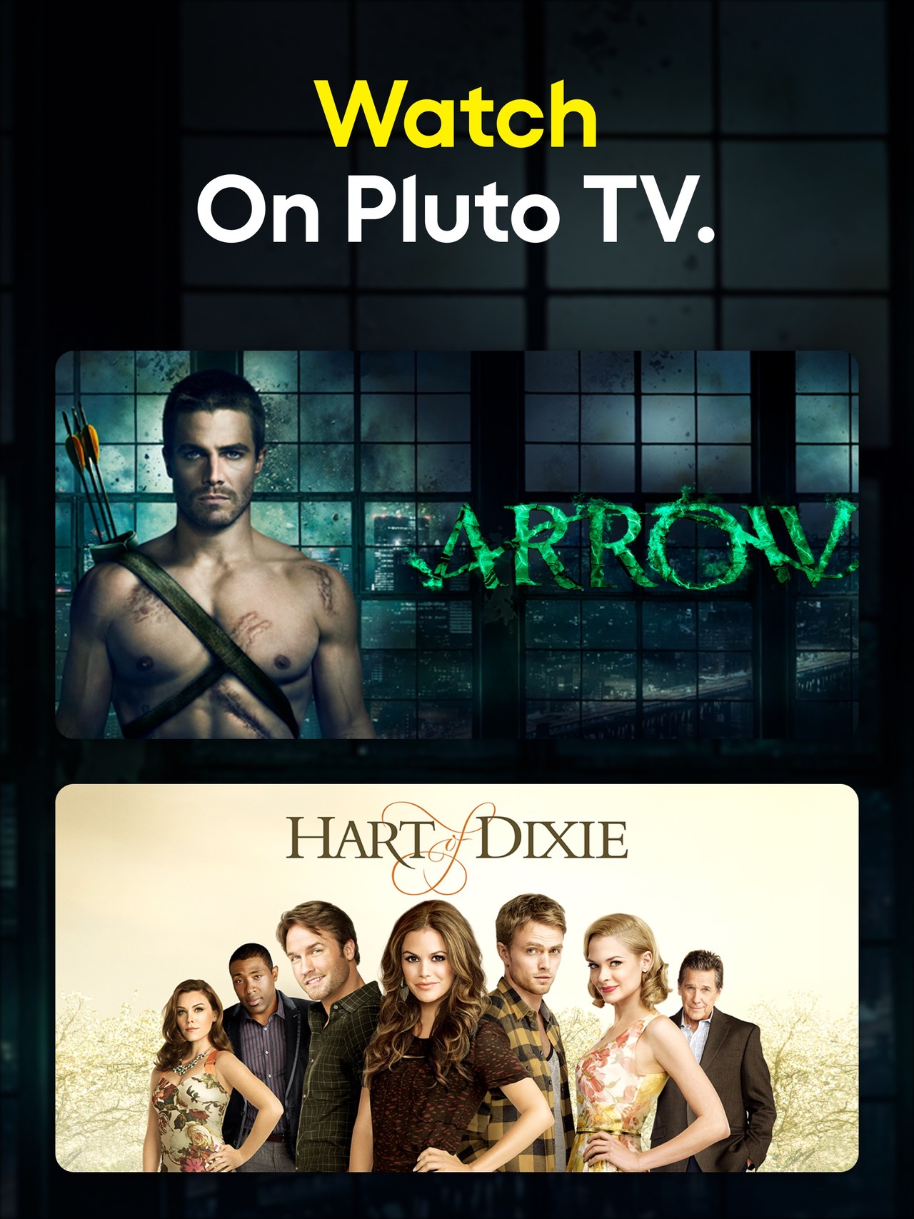 PlutoTV: Stream Free Movies/TV iPad screenshot 1