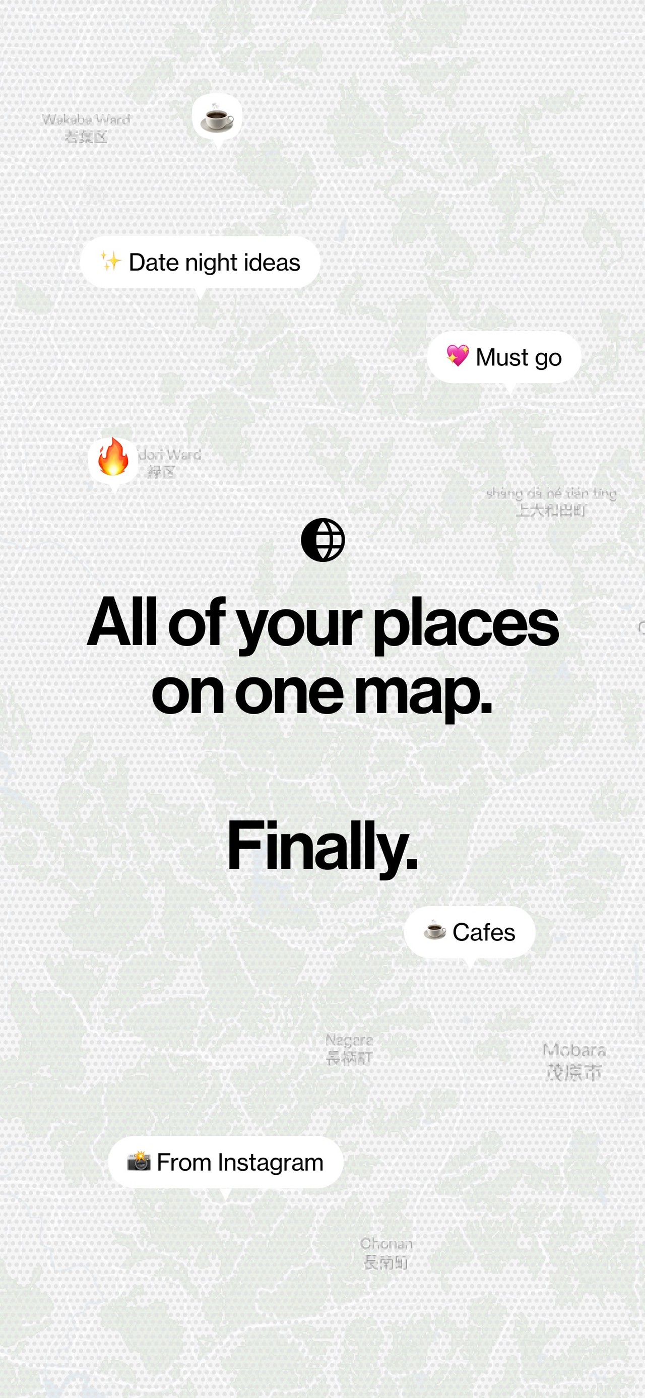 Postcard - Travel Maps & Recs iPhone screenshot 1