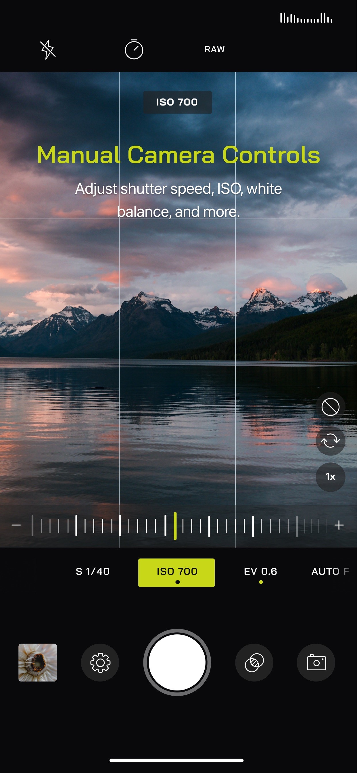 Pro Camera by Moment iPhone screenshot 2