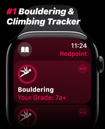 Redpoint: Bouldering, Climbing Apple Watch screenshot 1