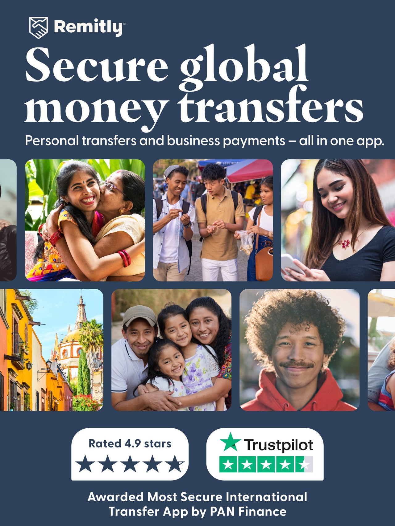 Remitly: Send money abroad iPad screenshot 1