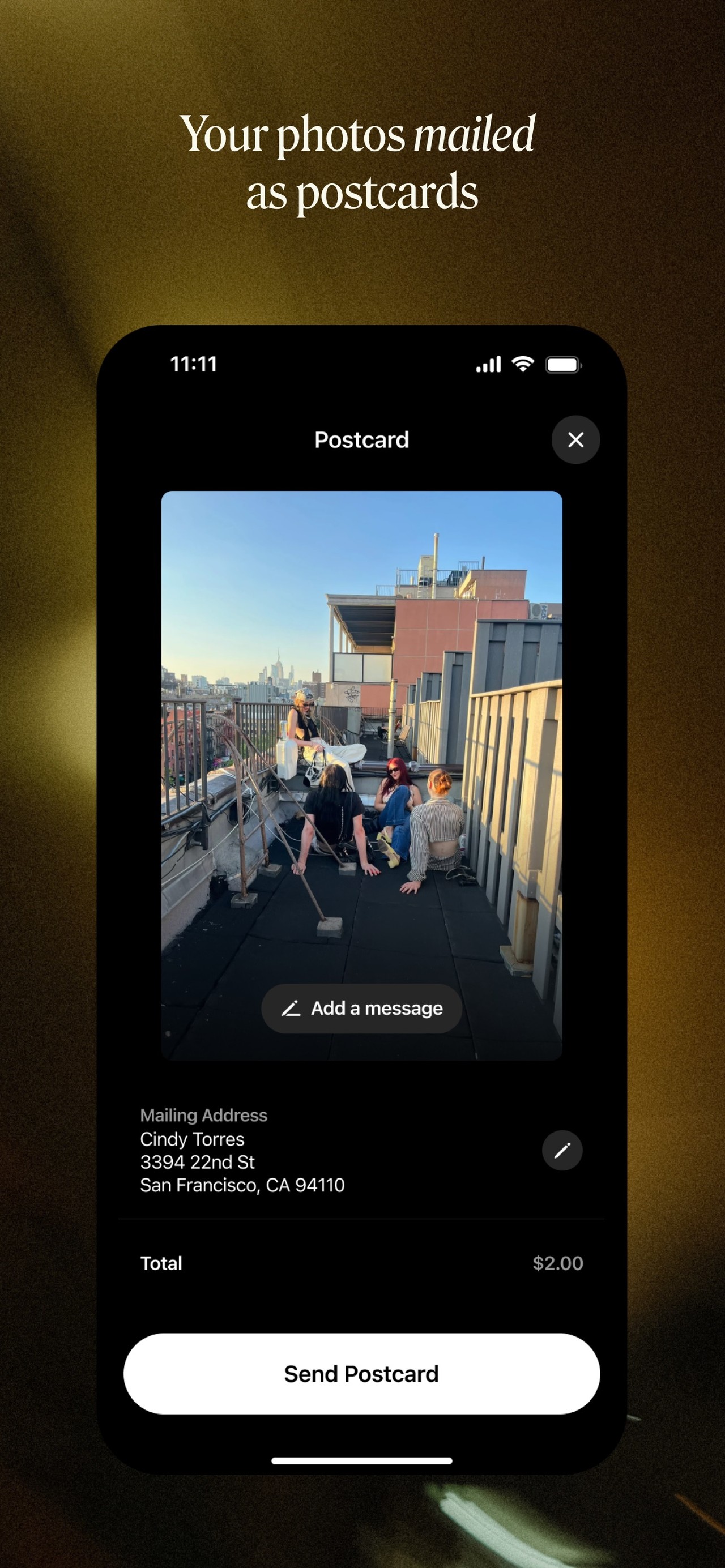 Retro — Photos with Friends iPhone screenshot 3