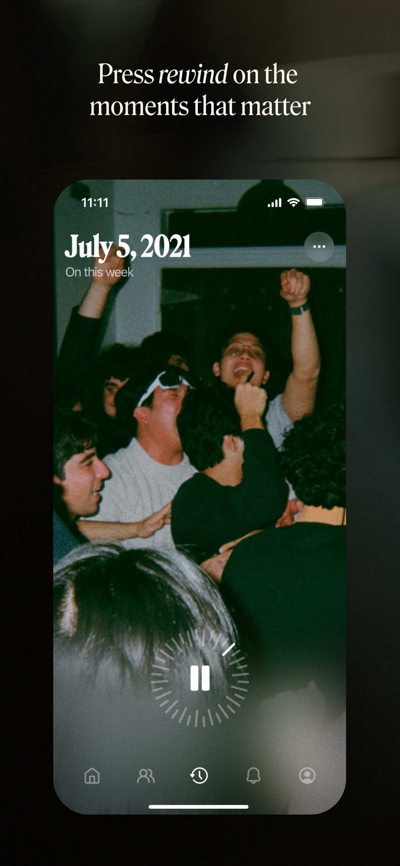 Retro — Photos with Friends iPhone screenshot 5