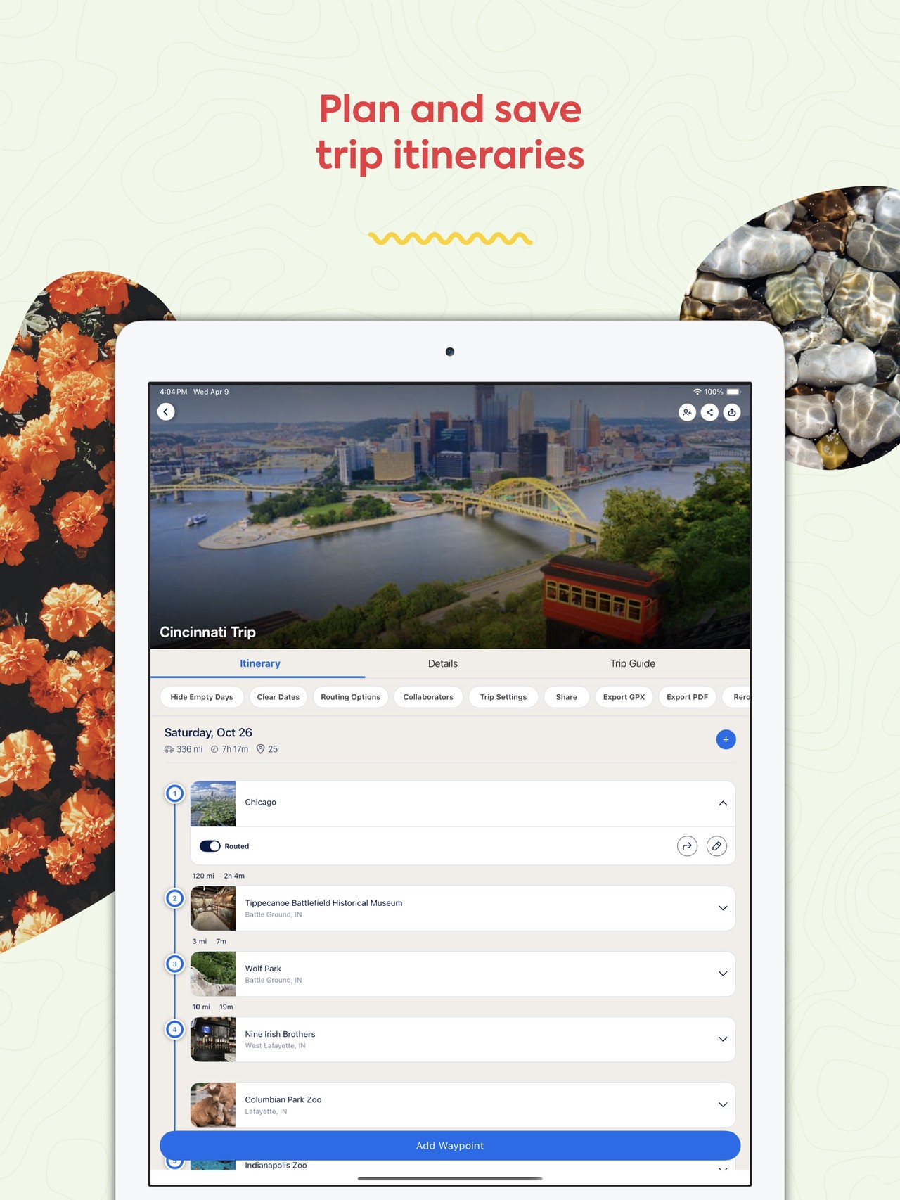 Roadtrippers - Trip Planner iPad screenshot 3
