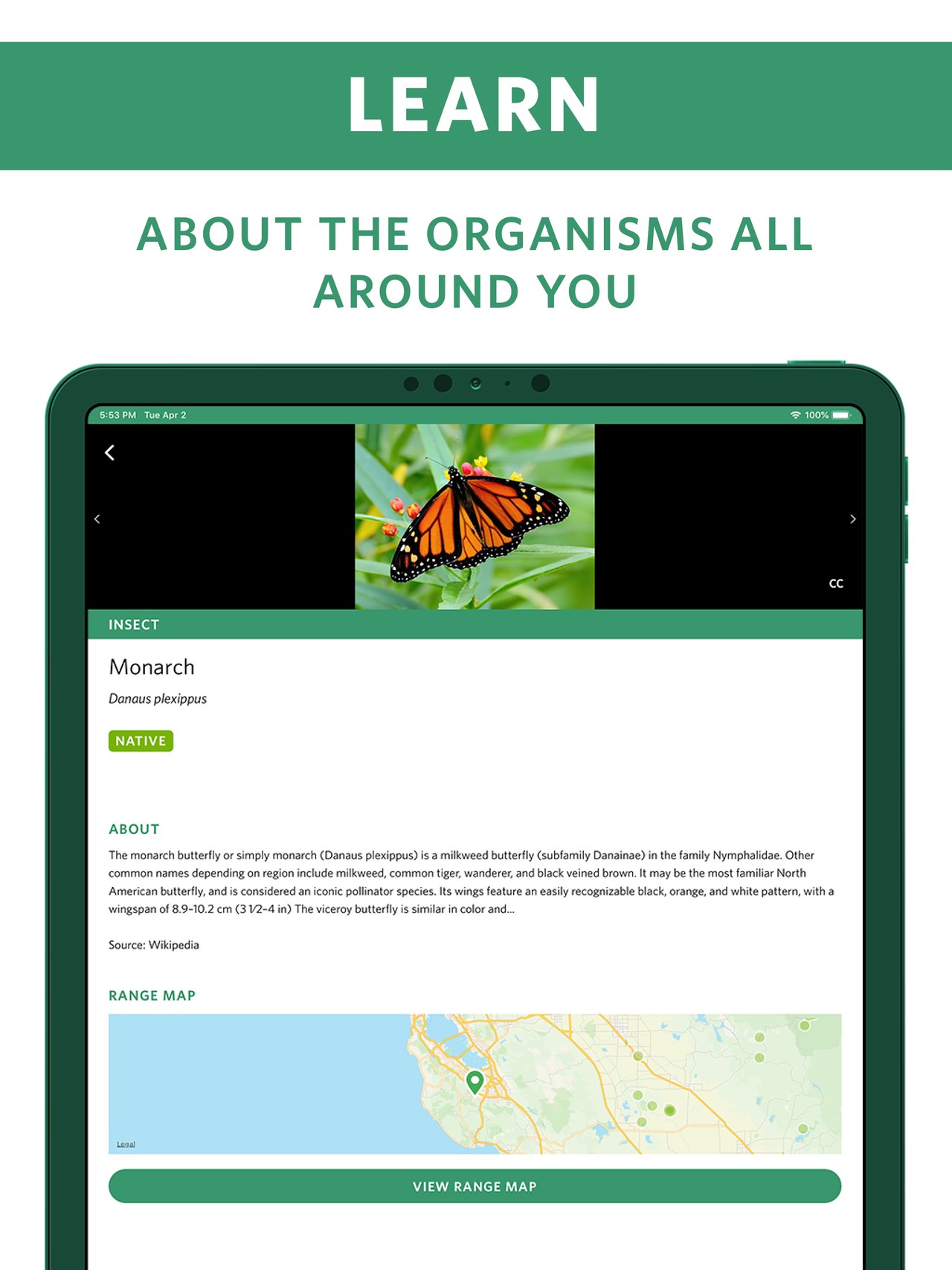 Seek by iNaturalist iPad screenshot 3