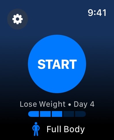 Seven: 7 Minute Workout Apple Watch screenshot 1