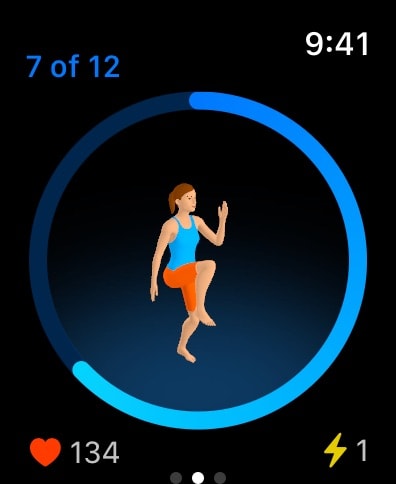 Seven: 7 Minute Workout Apple Watch screenshot 2