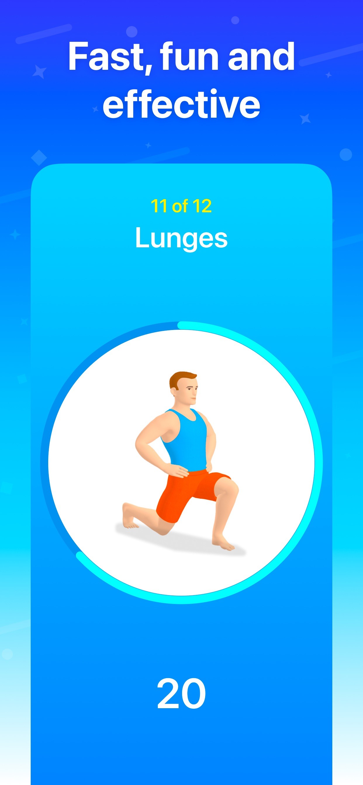 Seven: 7 Minute Workout iPhone screenshot 2