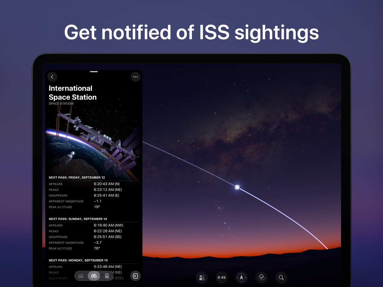 Sky Guide iPad screenshot 3