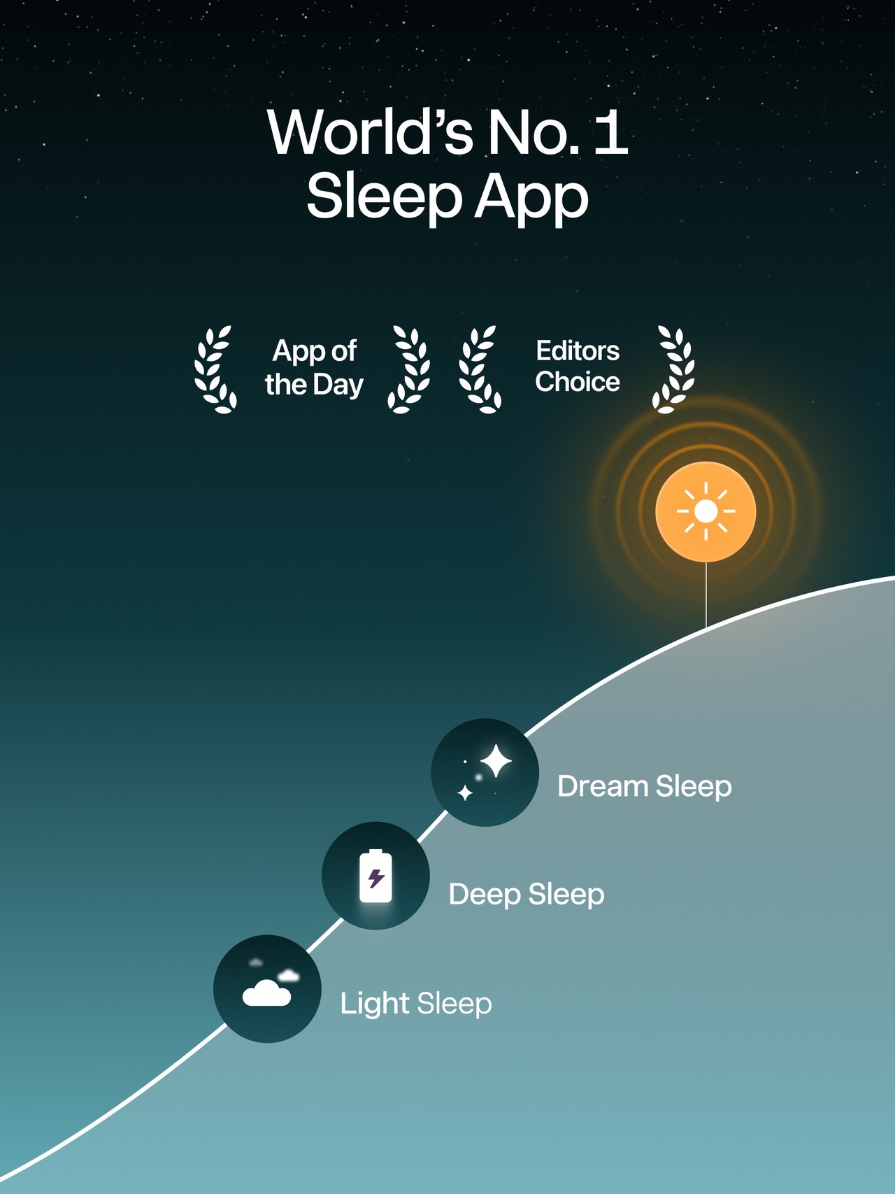 Sleep Cycle - Tracker & Sounds iPad screenshot 1