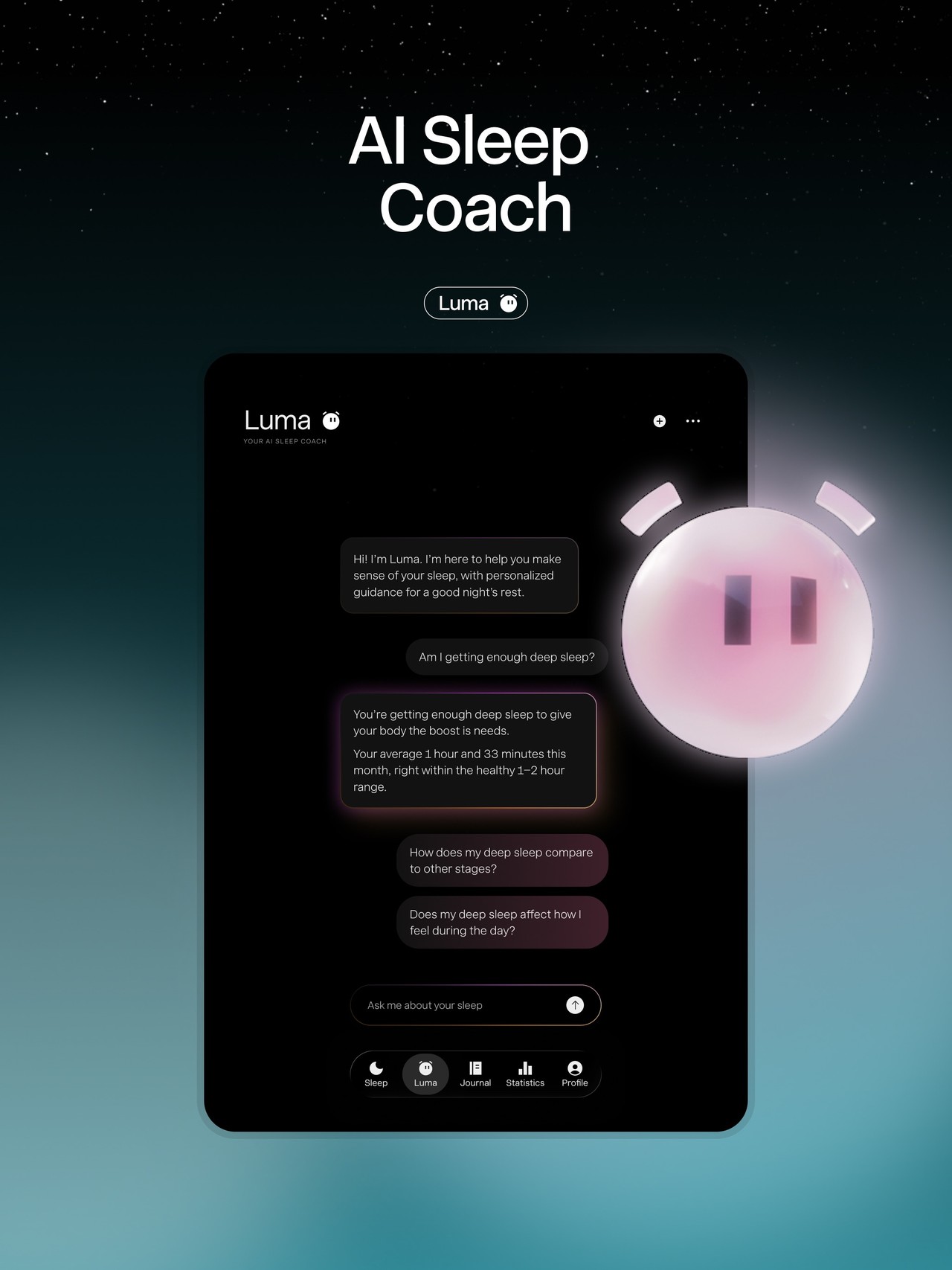 Sleep Cycle - Tracker & Sounds iPad screenshot 2