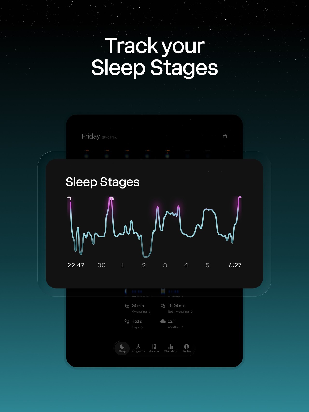 Sleep Cycle - Tracker & Sounds iPad screenshot 5