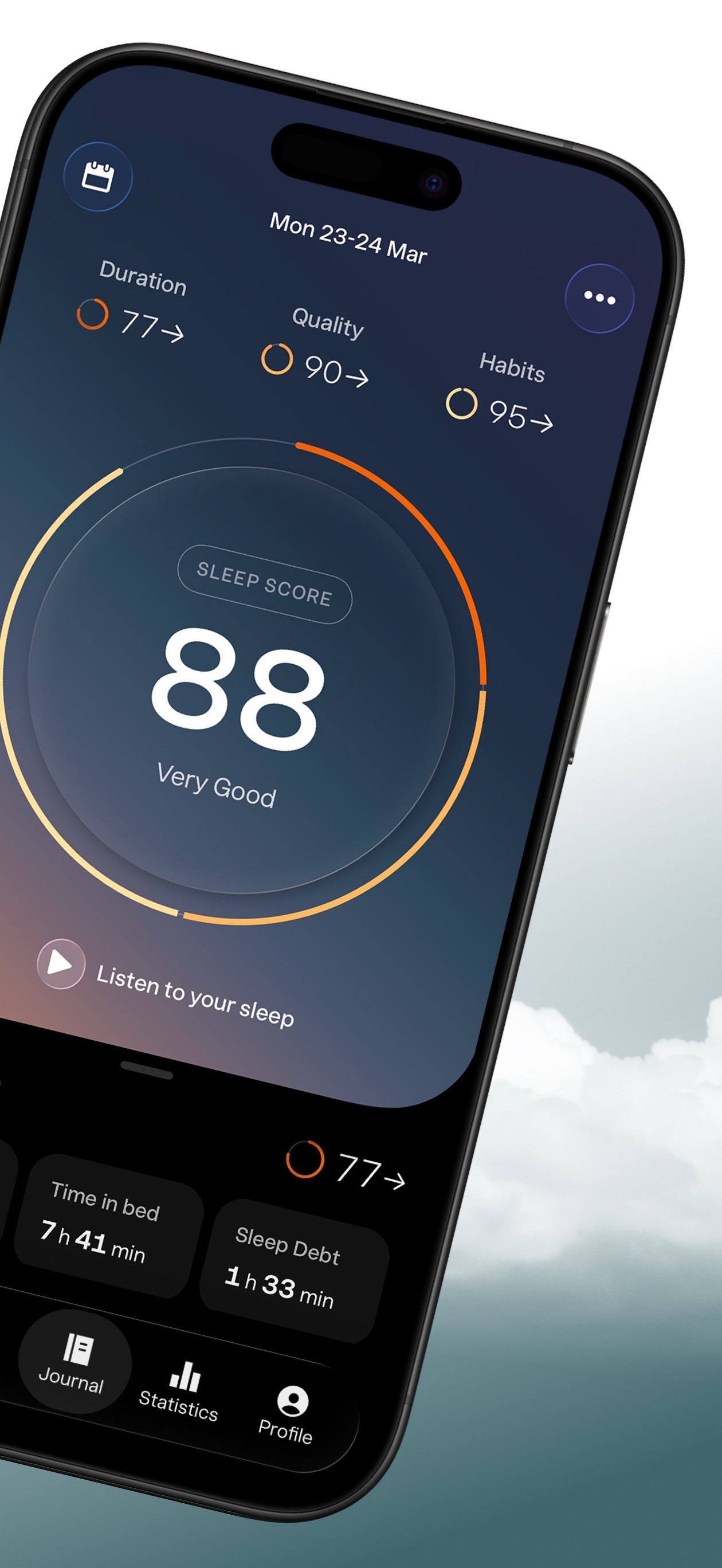 Sleep Cycle - Tracker & Sounds iPhone screenshot 2