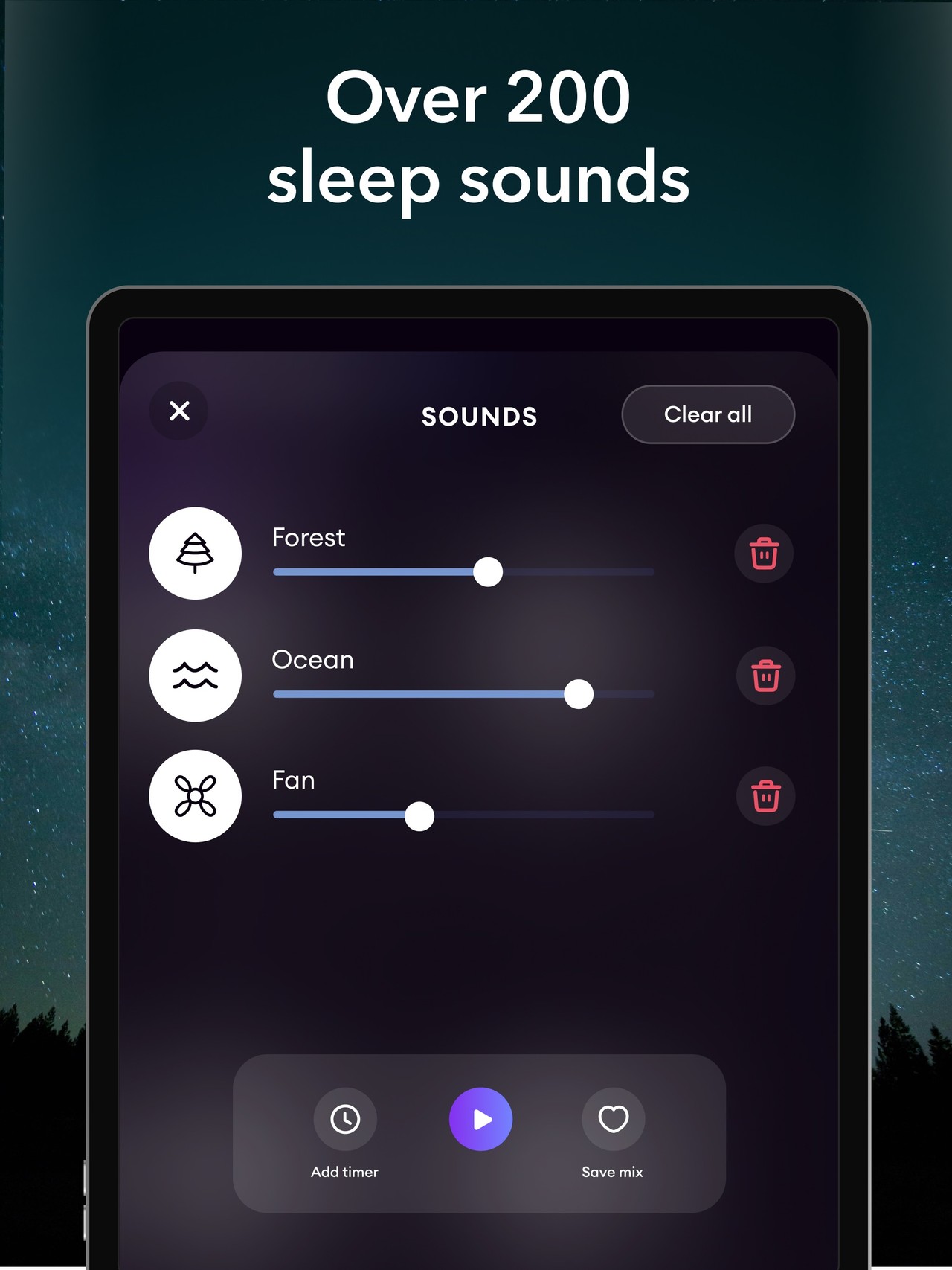 Sleepo: Sleep Sounds iPad screenshot 5