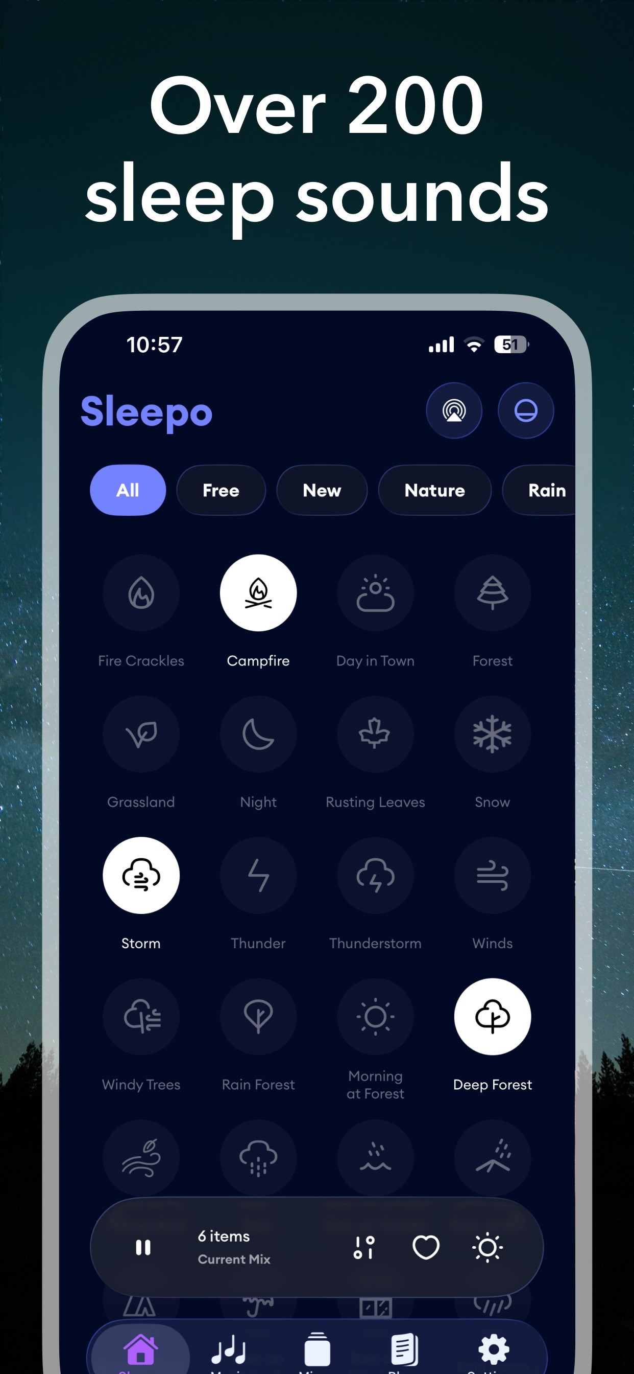 Sleepo: Sleep Sounds iPhone screenshot 5