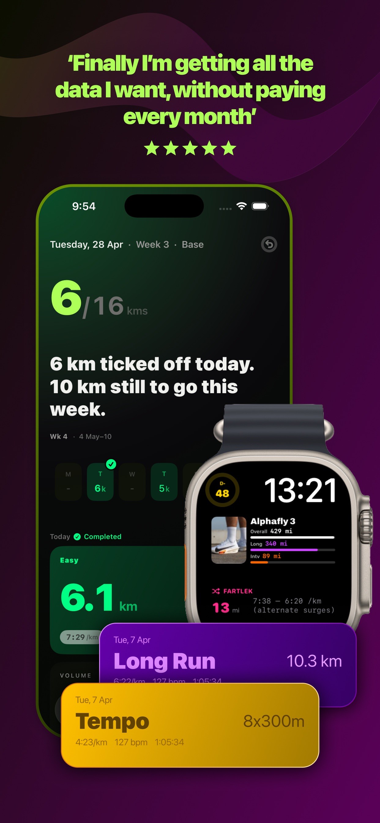 Smart Runner - Training Plans iPhone screenshot 2
