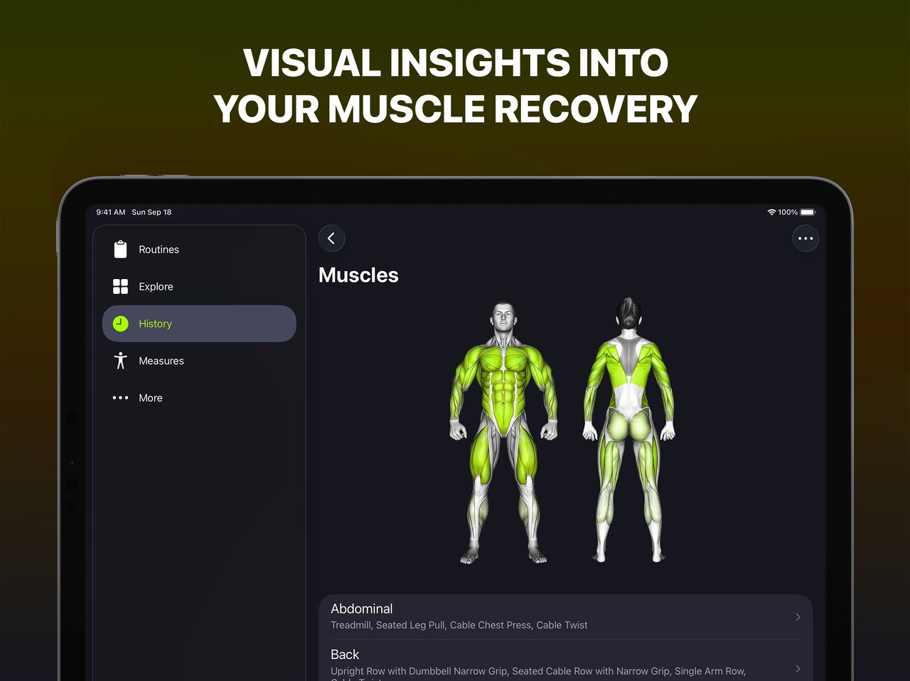 SmartGym: Gym & Home Workouts iPad screenshot 4