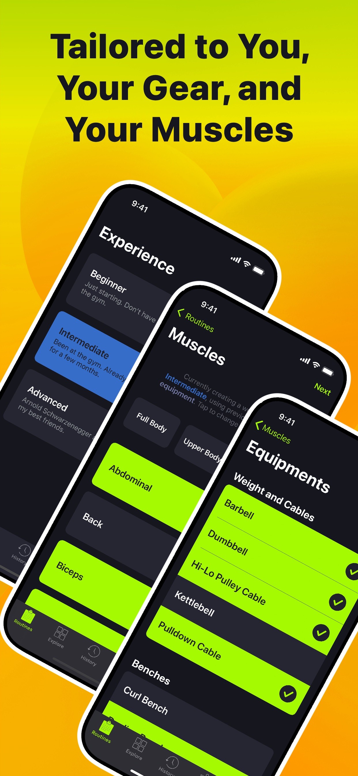 SmartGym: Gym & Home Workouts iPhone screenshot 3