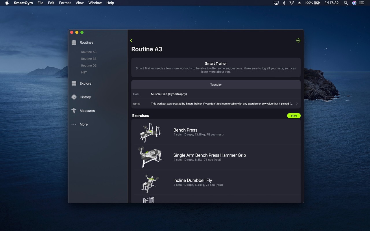 SmartGym: Gym & Home Workouts Mac screenshot 2