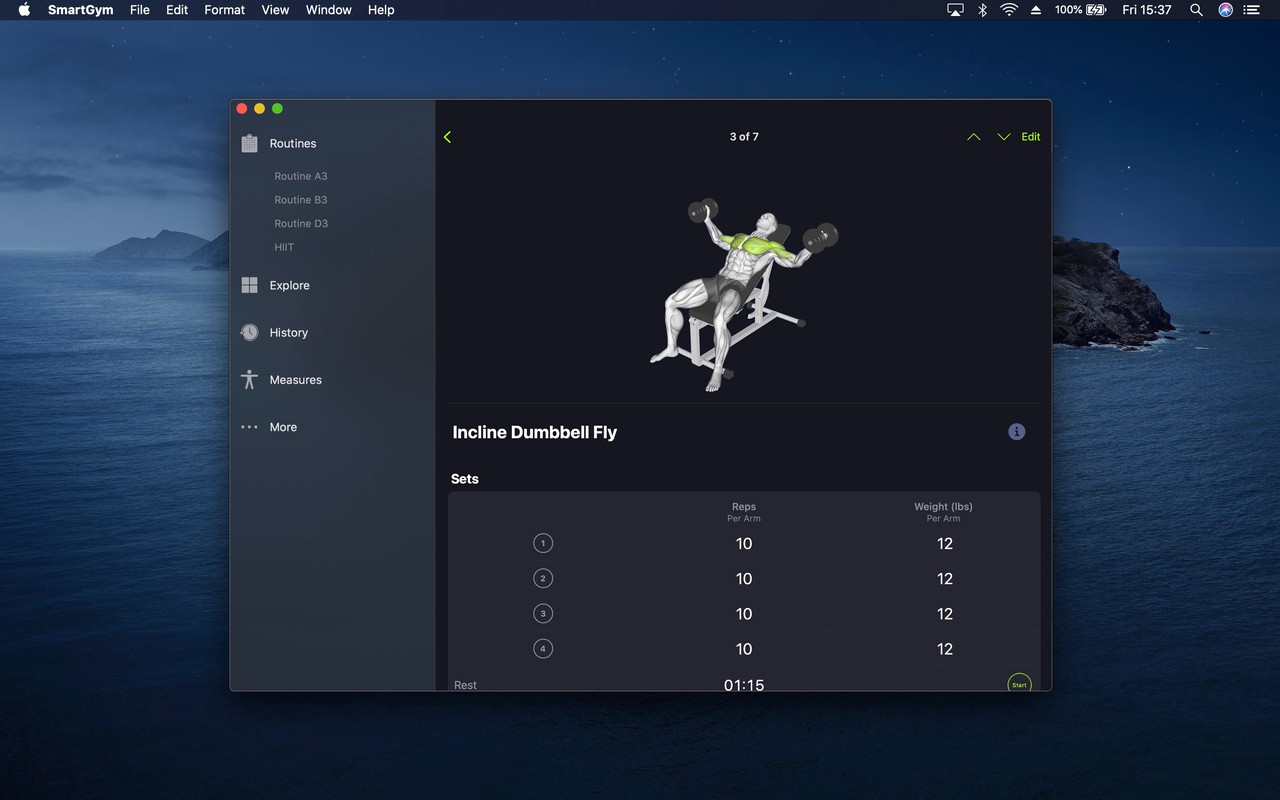 SmartGym: Gym & Home Workouts Mac screenshot 3