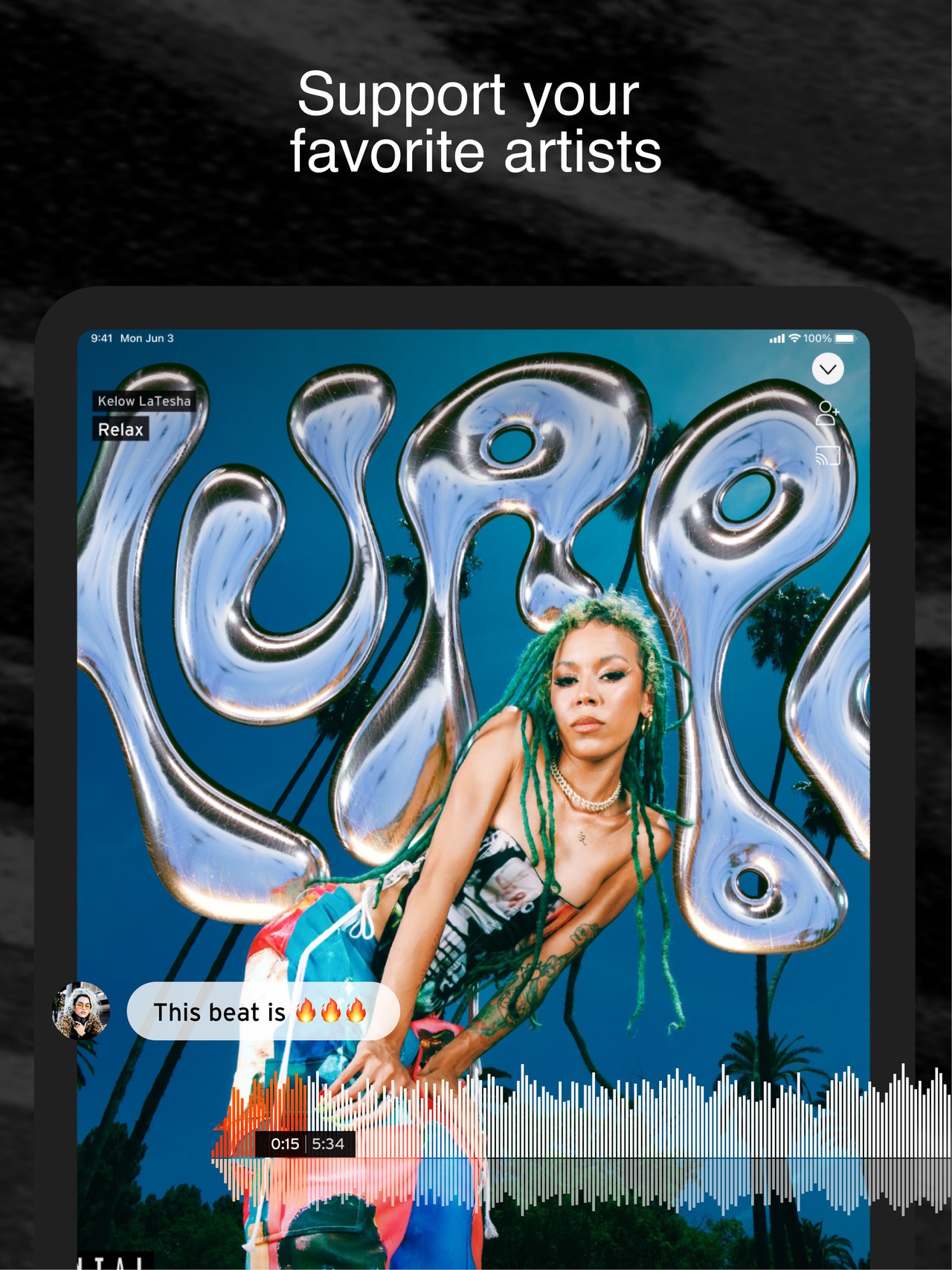 SoundCloud: The Music You Love iPad screenshot 3