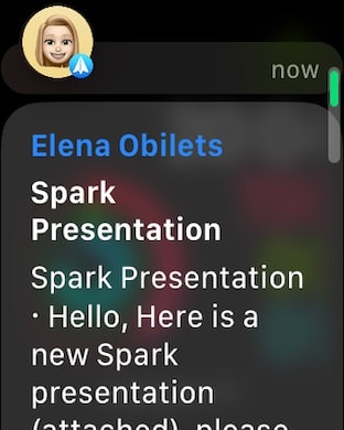 Spark Mail: AI Email Assistant Apple Watch screenshot 2
