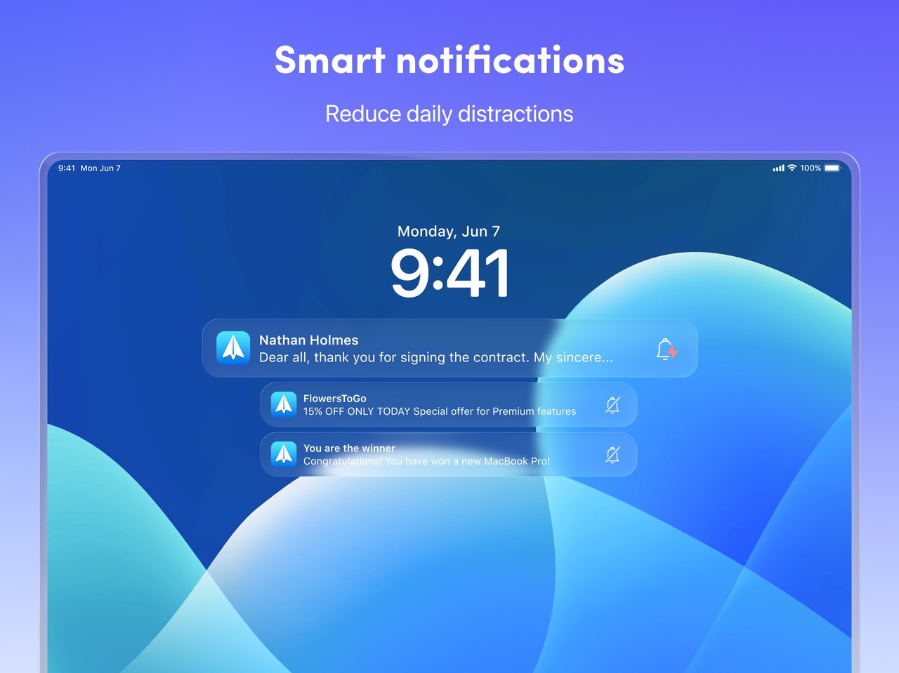 Spark Mail: AI Email Assistant iPad screenshot 4