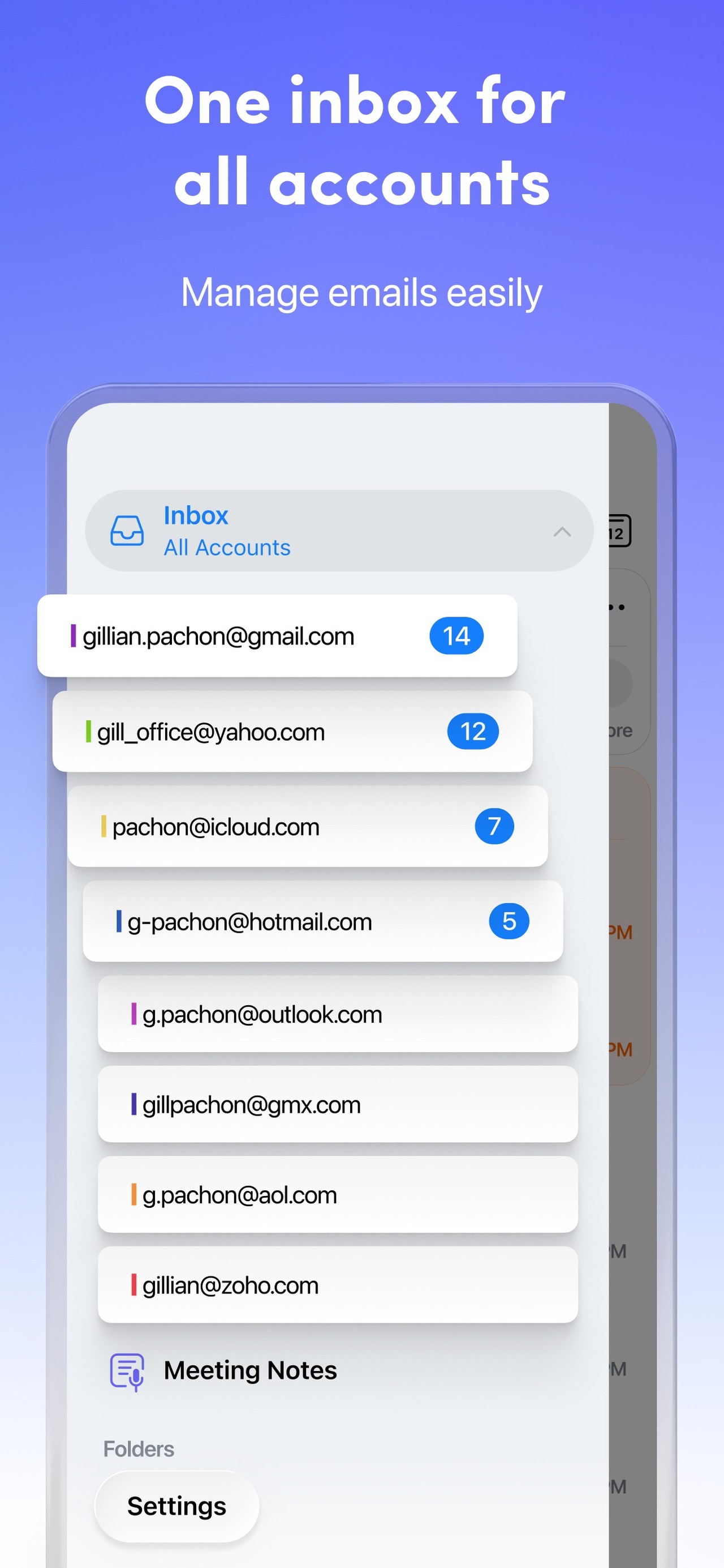 Spark Mail: AI Email Assistant iPhone screenshot 3
