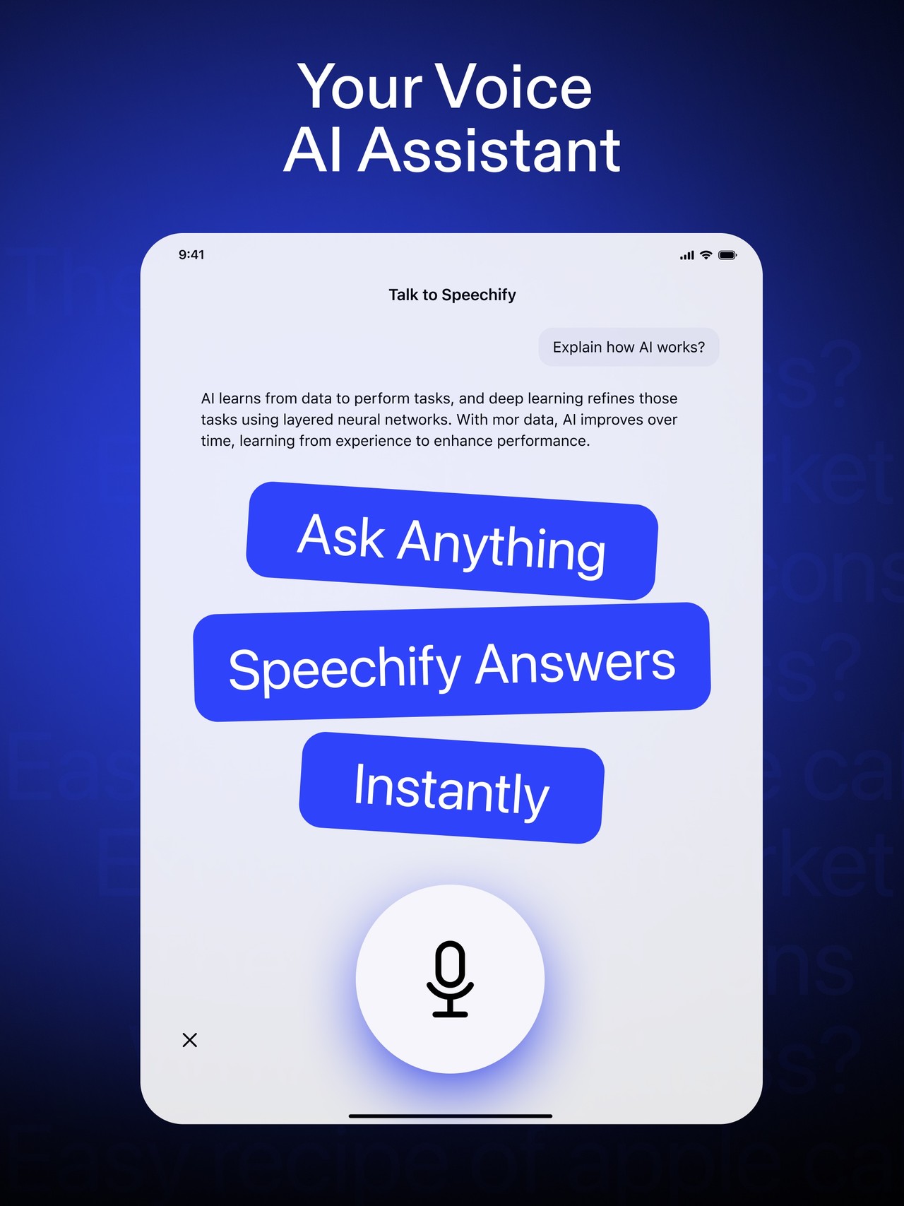 Speechify – Text to Speech PDF iPad screenshot 3