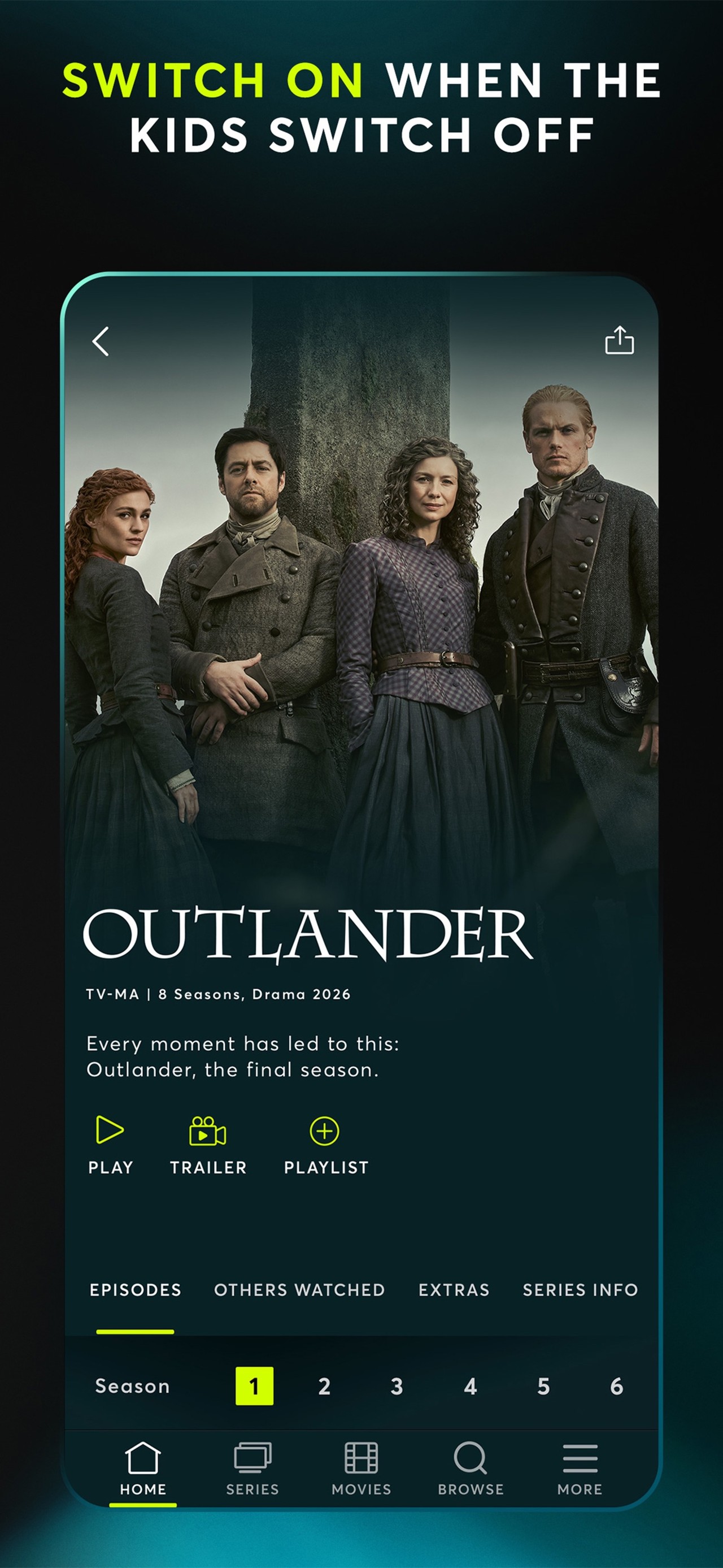 STARZ iPhone screenshot 2