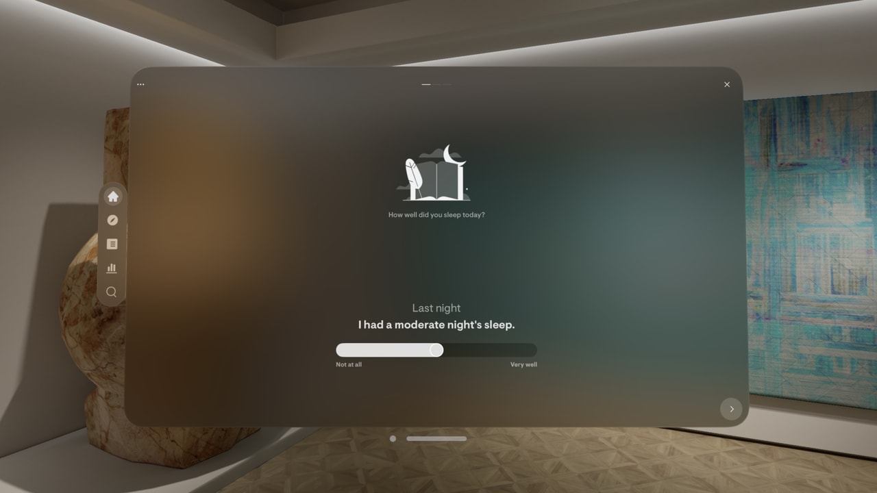 stoic. journal & mental health Apple Vision screenshot 3