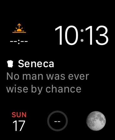 stoic. journal & mental health Apple Watch screenshot 1