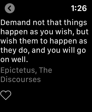 stoic. journal & mental health Apple Watch screenshot 6