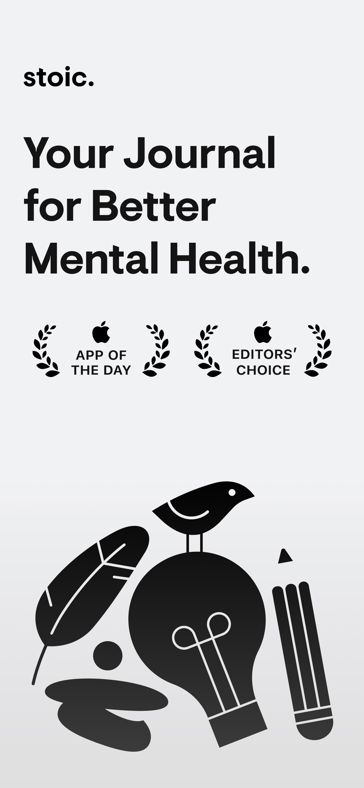 stoic. journal & mental health iPhone screenshot 1