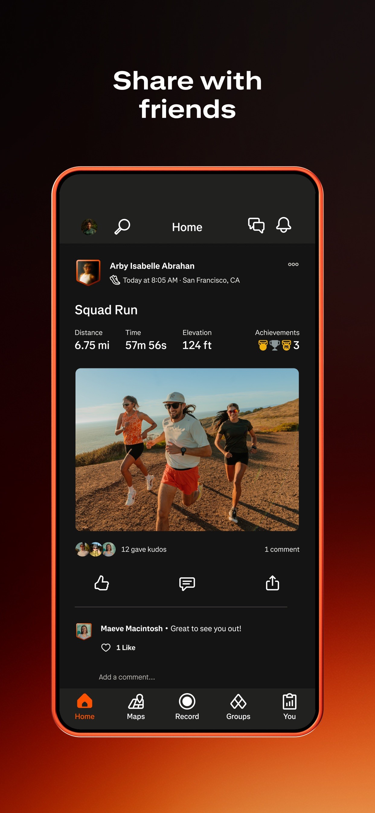Strava: Run, Bike, Walk iPhone screenshot 6