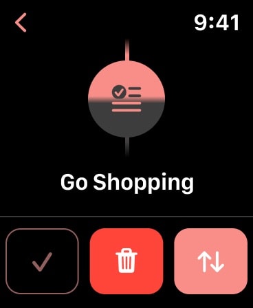 Structured: Daily Planner Todo Apple Watch screenshot 2