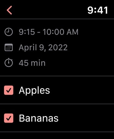 Structured: Daily Planner Todo Apple Watch screenshot 3