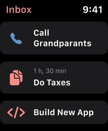 Structured: Daily Planner Todo Apple Watch screenshot 4