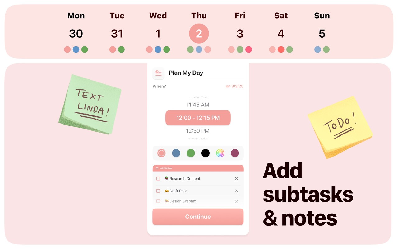 Structured: Daily Planner Todo Mac screenshot 4