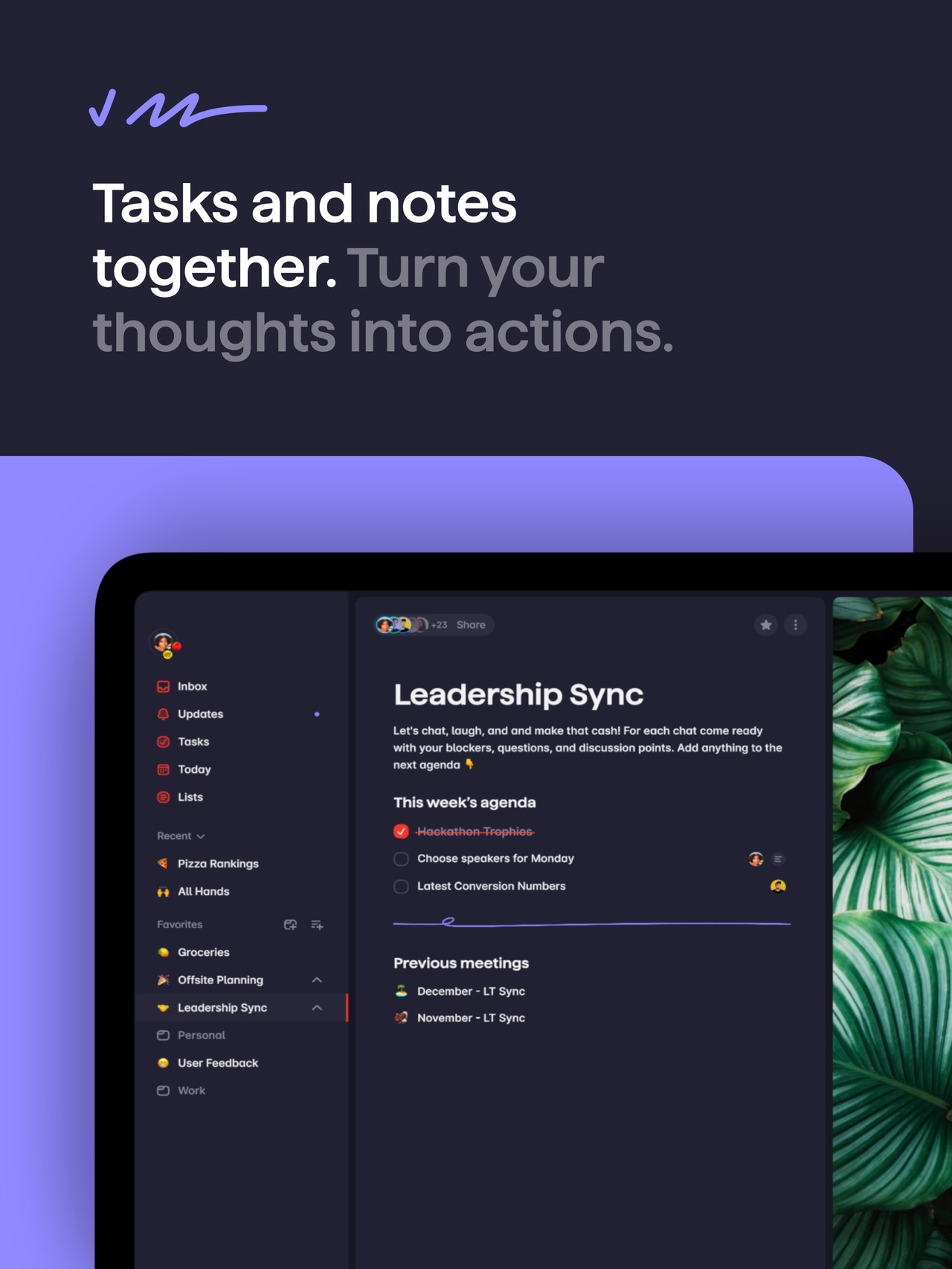 Superlist: To-Do List Planner iPad screenshot 3