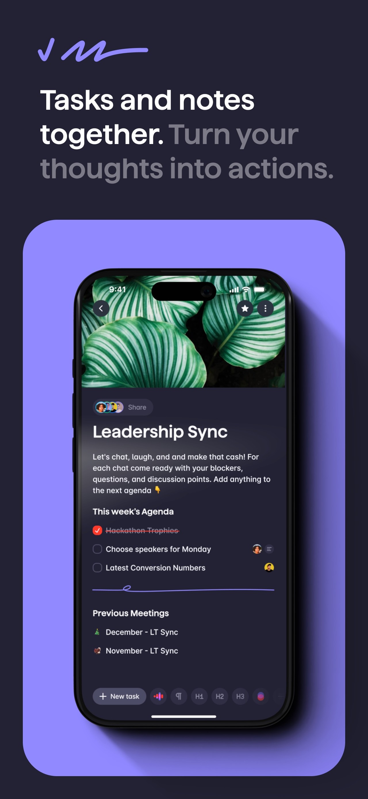 Superlist: To-Do List Planner iPhone screenshot 3