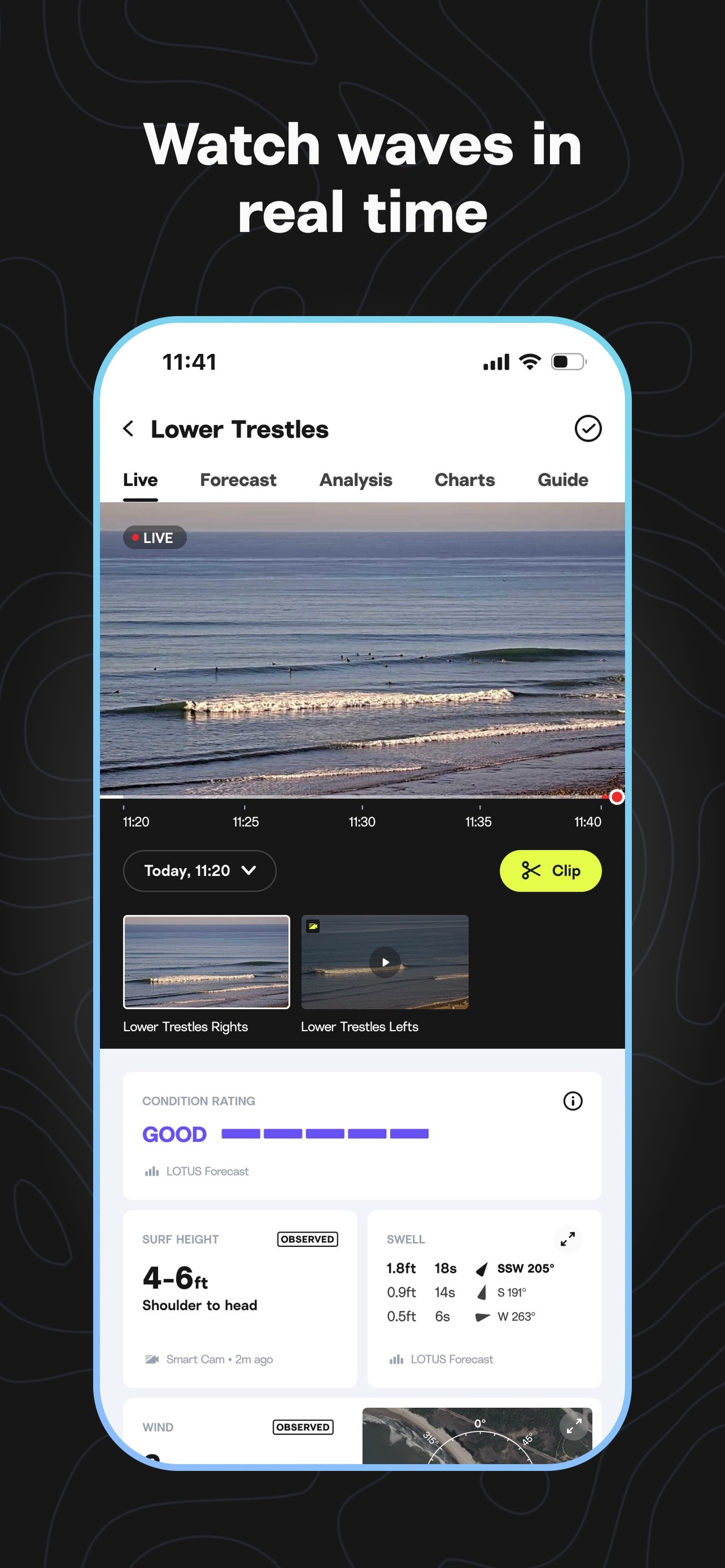 Surfline: Wave & Surf Reports iPhone screenshot 2
