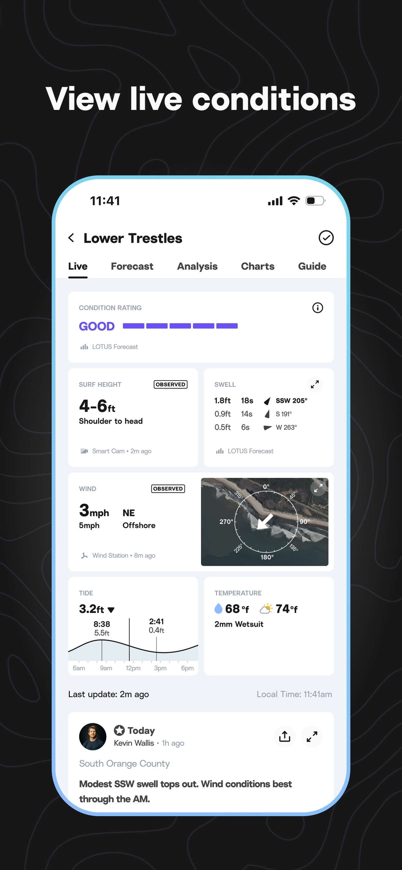 Surfline: Wave & Surf Reports iPhone screenshot 3