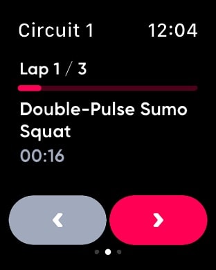Sweat: Fitness App For Women Apple Watch screenshot 2