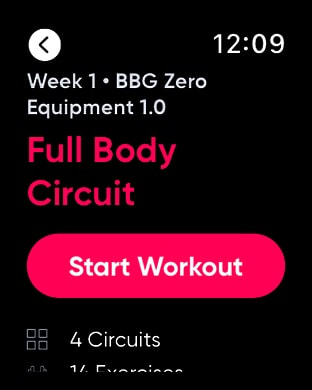 Sweat: Fitness App For Women Apple Watch screenshot 5