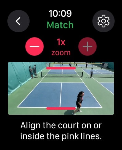 SwingVision: Tennis Pickleball Apple Watch screenshot 3