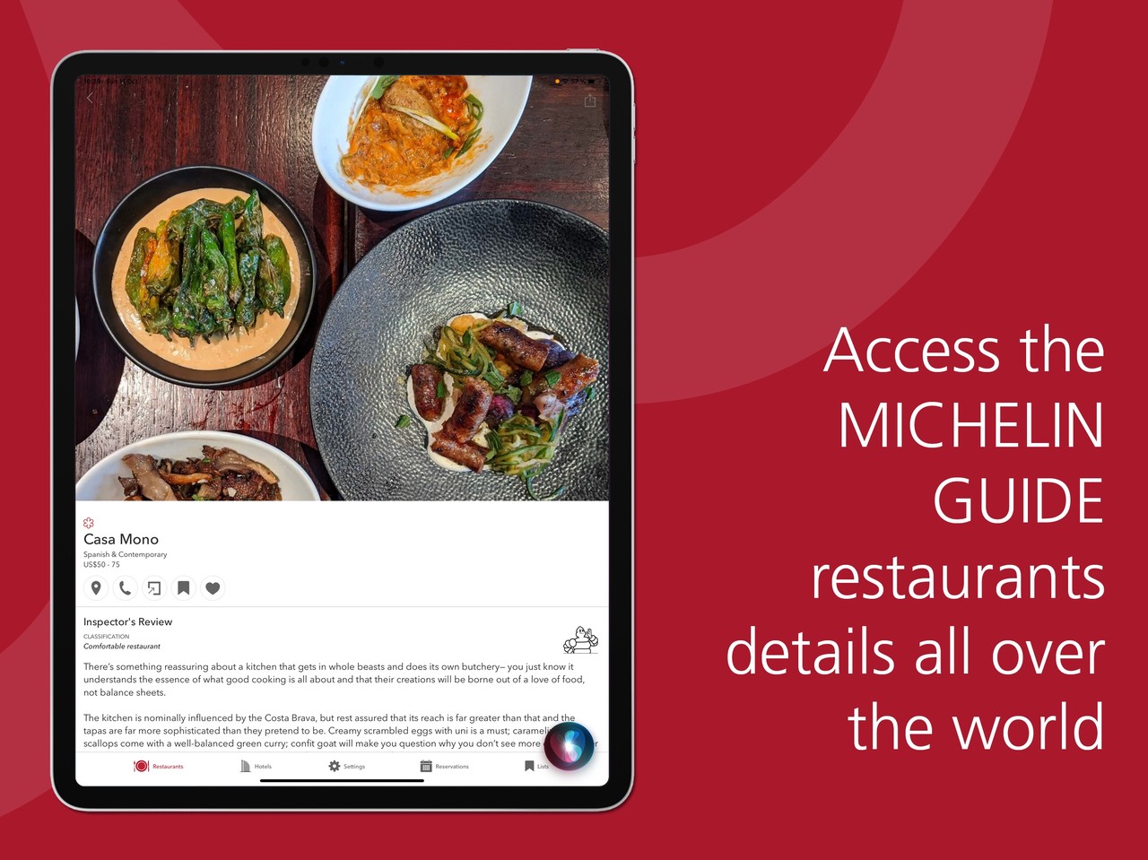 The MICHELIN Guide iPad screenshot 3