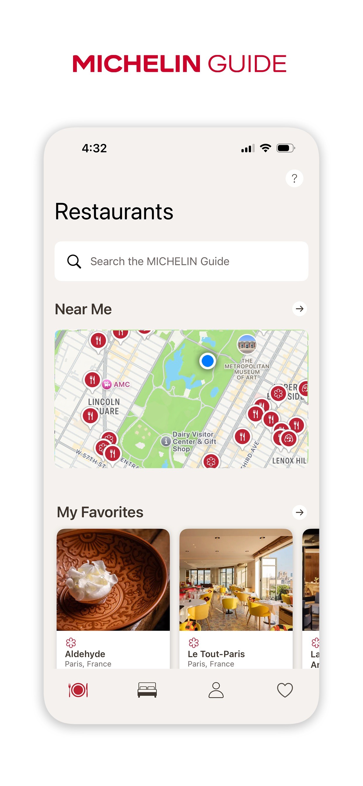 The MICHELIN Guide iPhone screenshot 1