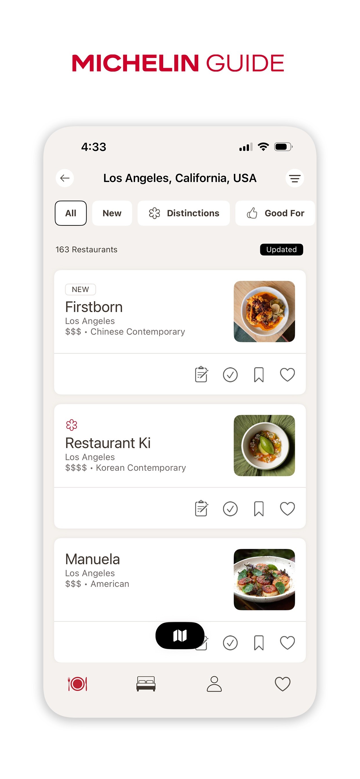 The MICHELIN Guide iPhone screenshot 2